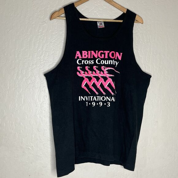 Vintage 1993 Penn State Abington Crosscountry Invitational Tank Top Size XL - Picture 1 of 4